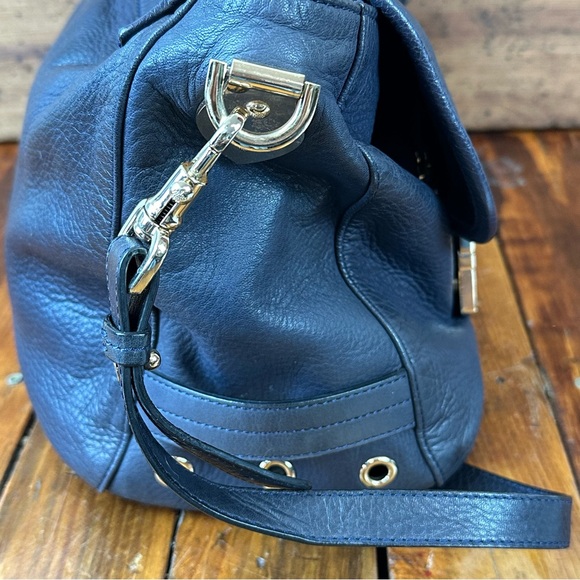 Mulberry Navy Blue Messenger Bag - Picture 4 of 14